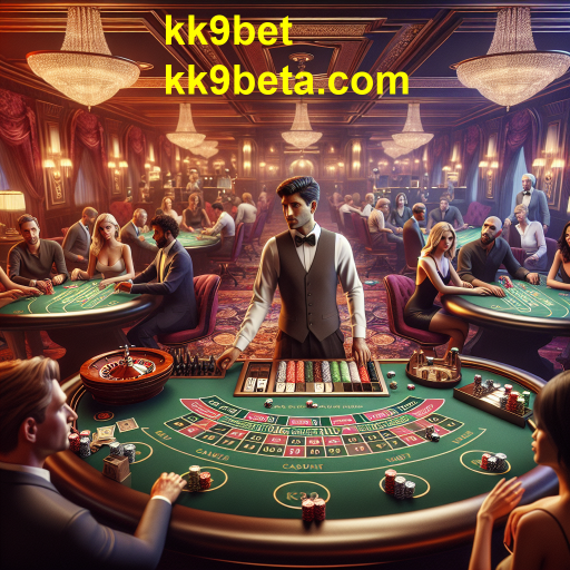 Cassino Ao Vivo no kk9bet: A Experiência Autêntica de Jogos Online